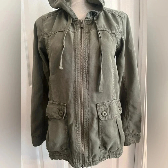 American Eagle Army Green Jacket size XS - Picture 5 of 9